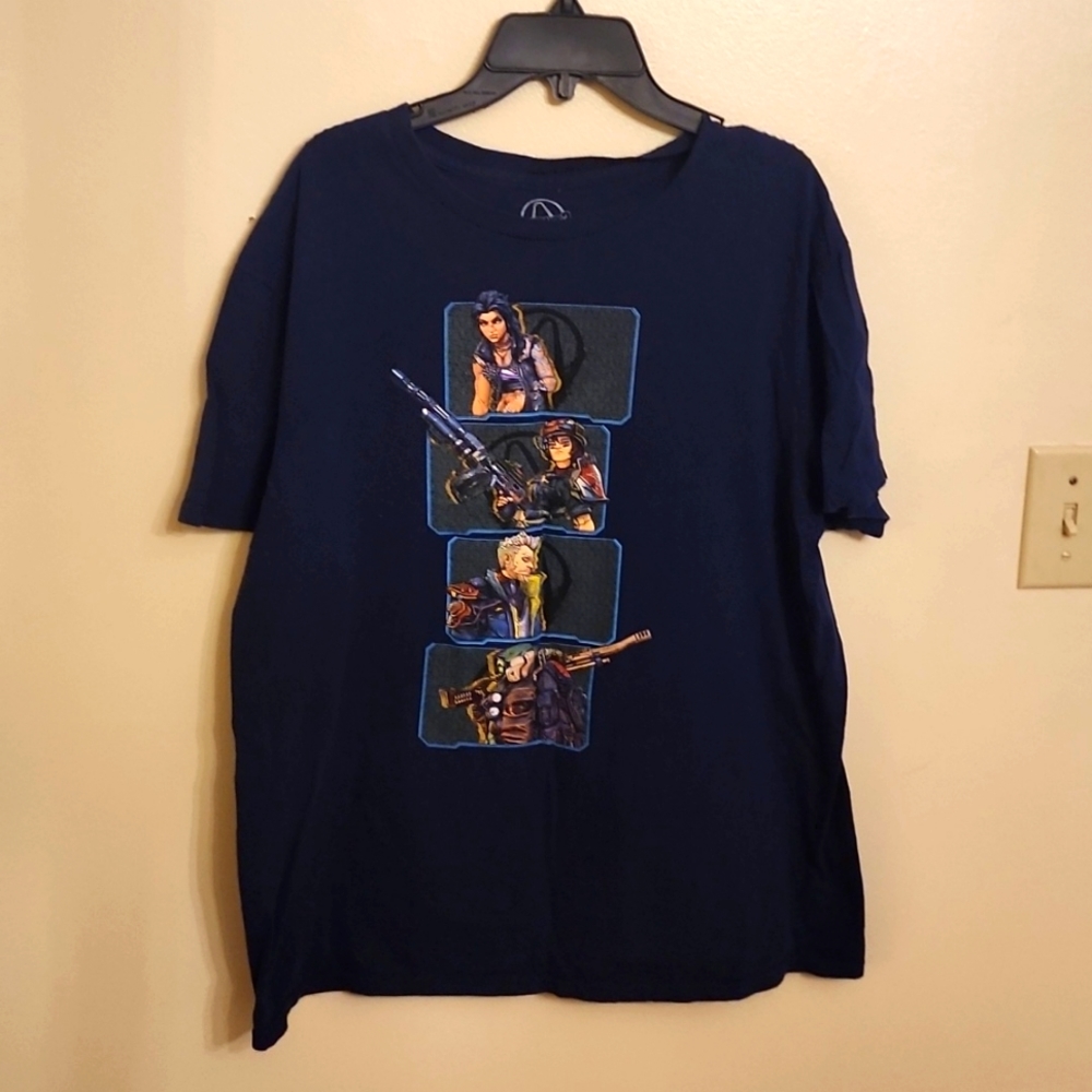 BLUE BORDERSLANDS 3 T-SHIRT